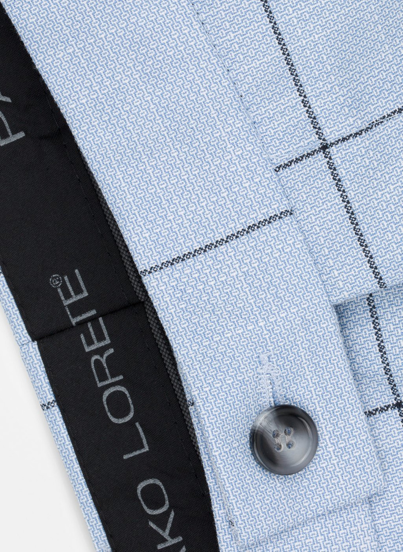 Spodnie męskie garniturowe LILAZ PPLM9-6G-184-N