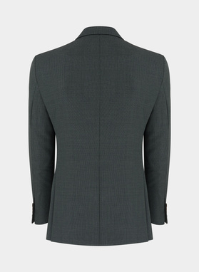 Zielona marynarka garniturowa P22SP-3G-002-Z-S