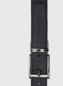 Dwustronny skórzany pasek męski