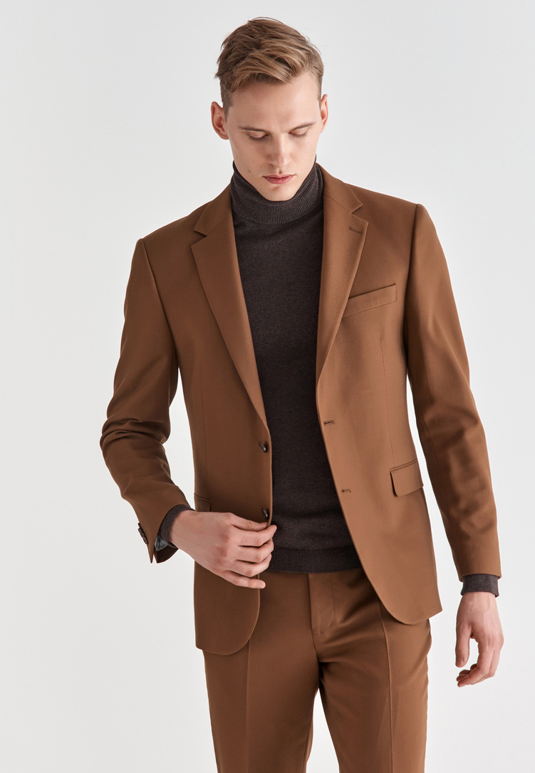 Marynarka męska garniturowa P21WF-3G-074-Y