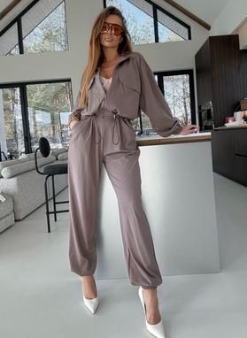 Kombinezon damski STUDIO mokka