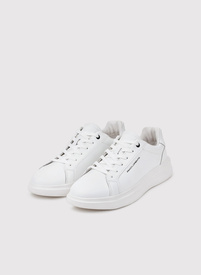 Sneakersy męskie w białym kolorze