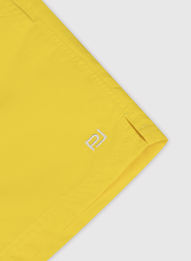 Żółte szorty kąpielowe męskie