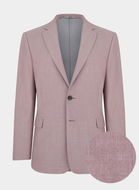 Różowa marynarka garniturowa P22SP-3G-003-W-S