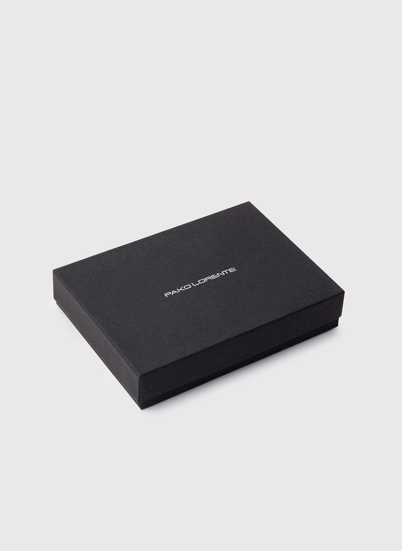 Brązowy portfel męski z naturalnej skóry 