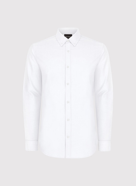 Biała koszula męska