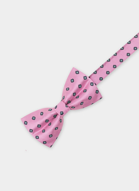 Muszka męska różowa P21WF-MX-279-R