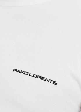 Biały t-shirt męski