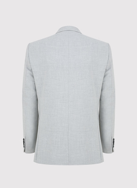 Marynarka garniturowa w kolorze jasnoszarym