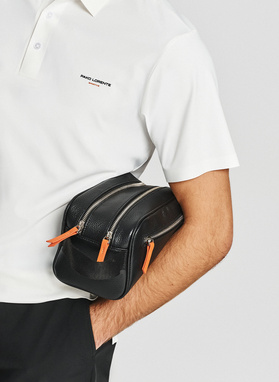 Dwukomorowa kosmetyczka męska