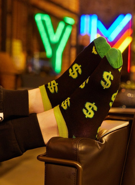 Skarpetki stopki w dolary DDTA9-SX-031-C