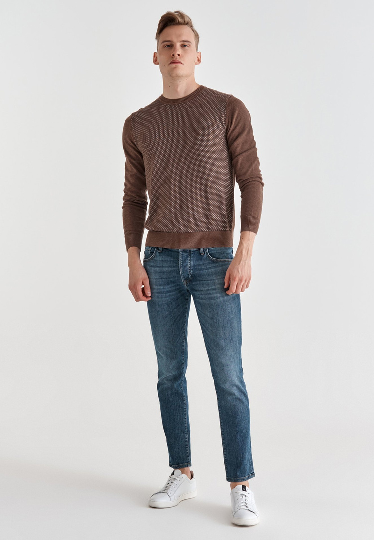 Sweter męski P21WF-2X-016-E