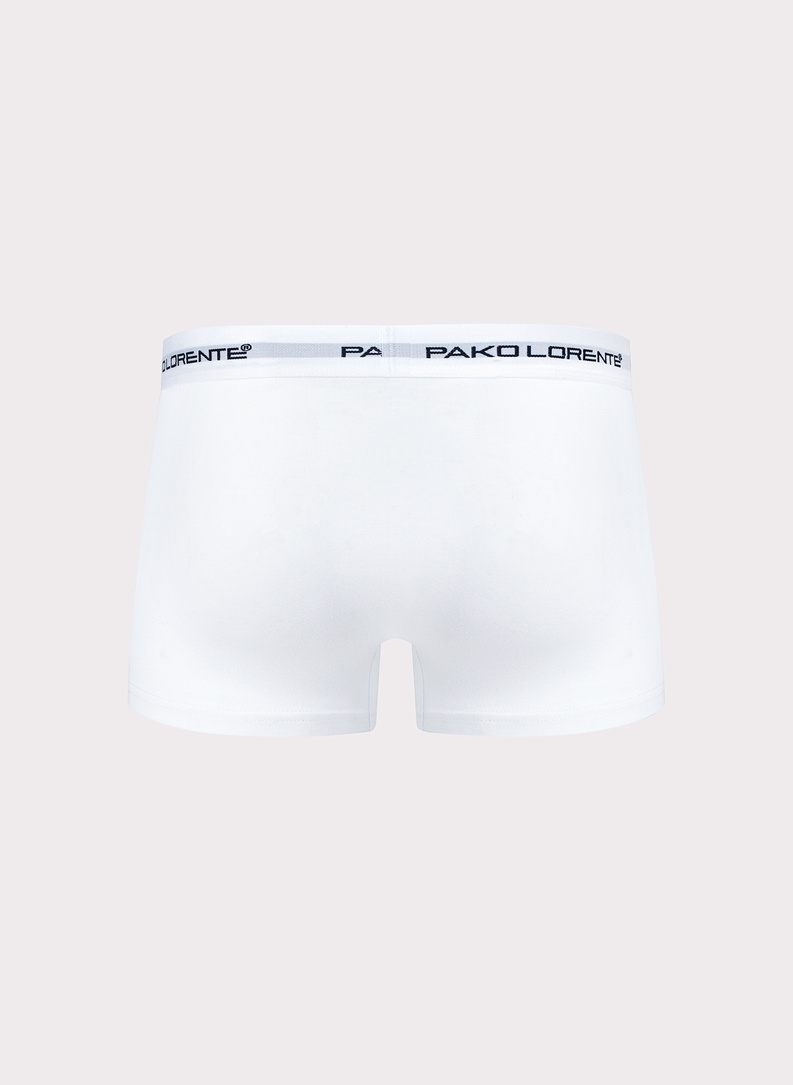 Trójpak bokserek męskich w kolorze białym