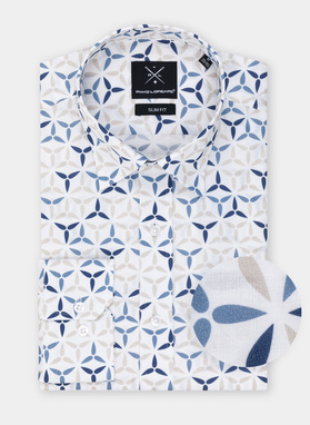 Koszula męska P21WF-1X-180-B-S