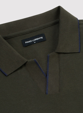 T-shirt polo zielony