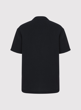 Bawełniana koszula męska w kolorze czarnym