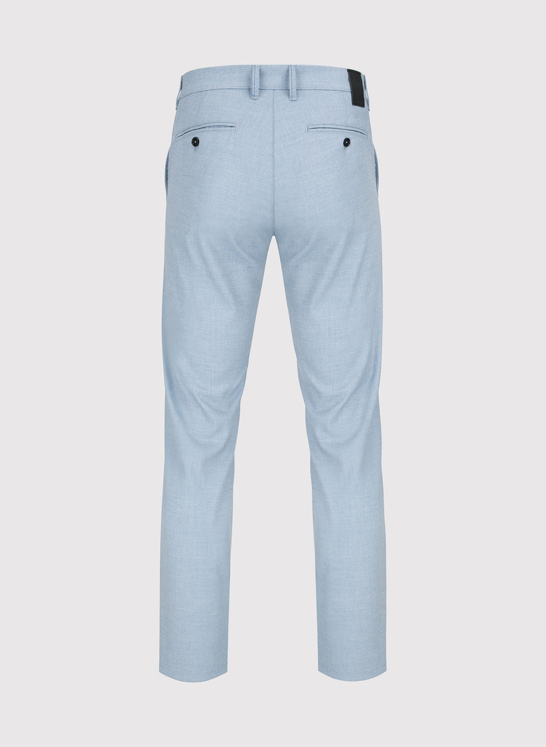 Błękitne spodnie męskie