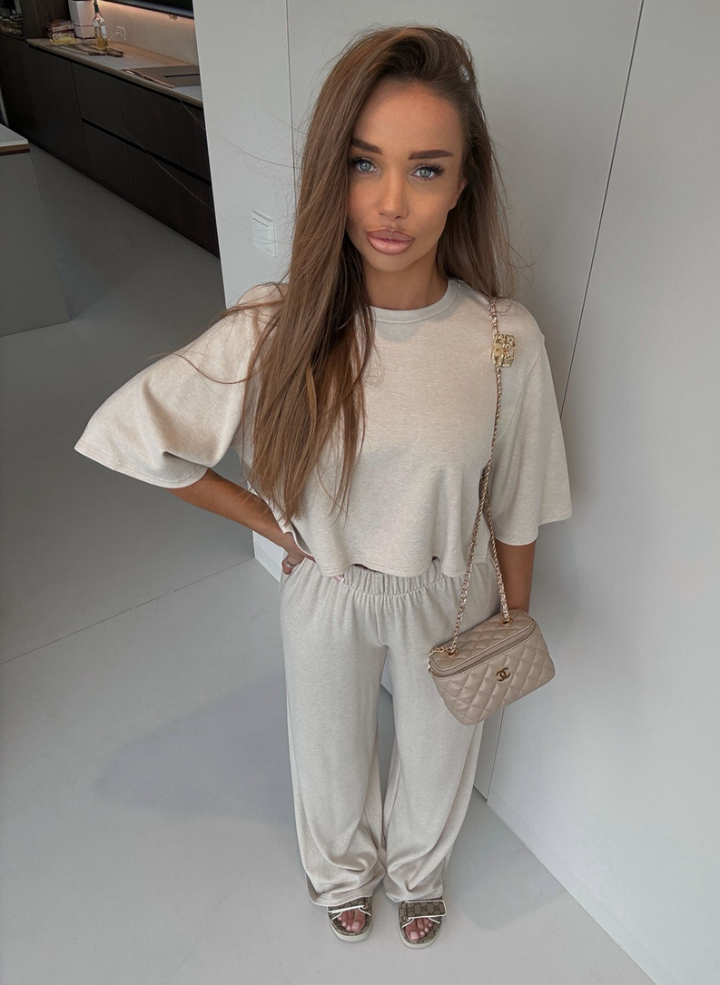 Komplet damski PAKO ecru