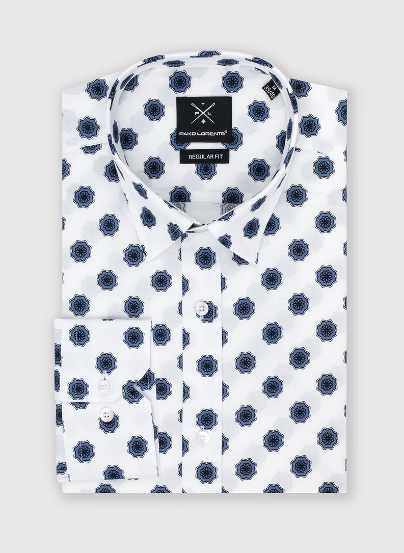 Koszula męska P22WF-1X-040-B-R