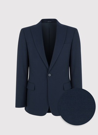 Granatowa marynarka garniturowa