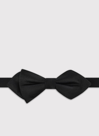 Asymetryczna czarna mucha męska