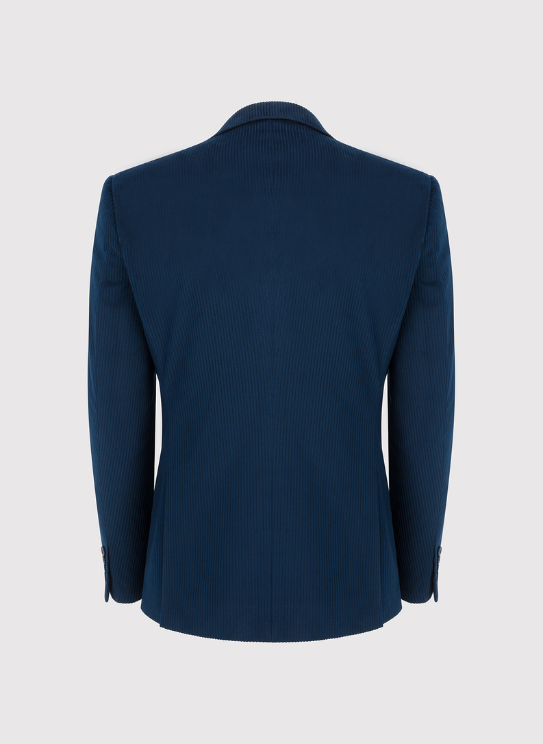 Sztruksowa jednorzędowa marynarka męska