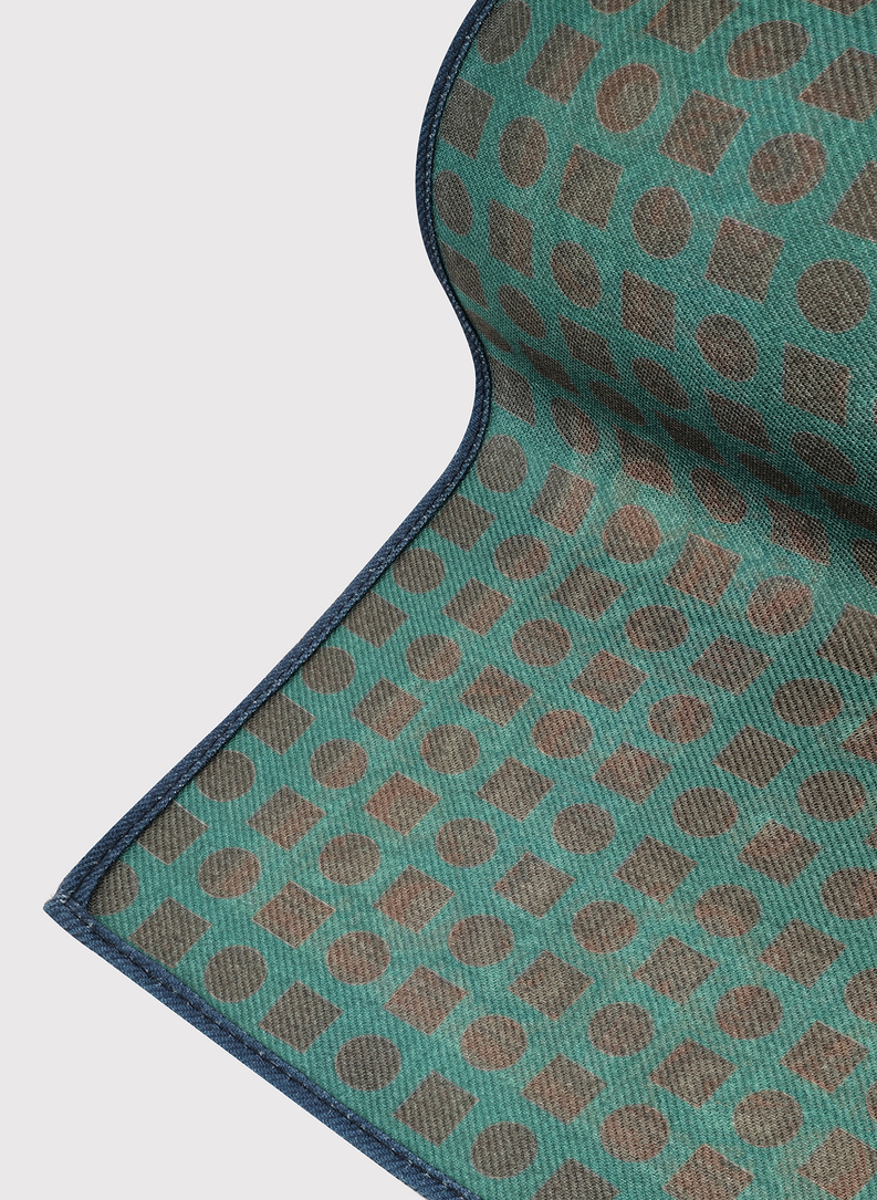 Dwustronna poszetka męska