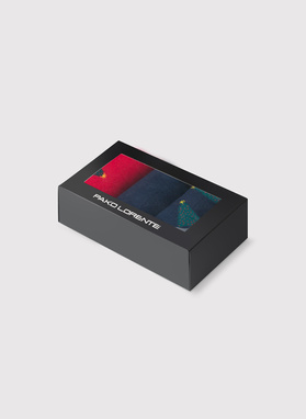 Zestaw skarpet w świąteczne wzory