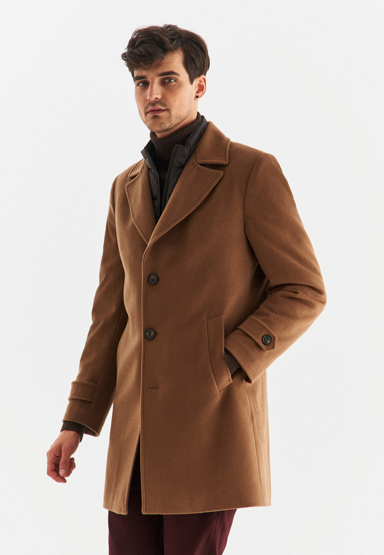 Płaszcz męski P22WF-7X-002-E-0