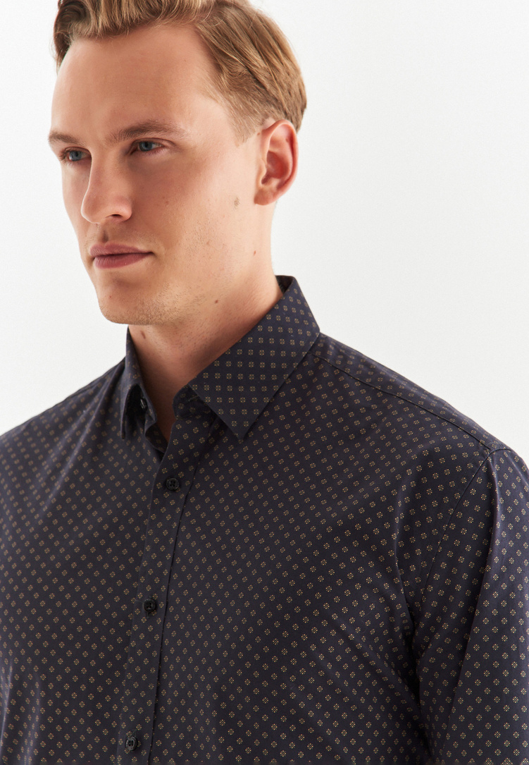 Koszula męska P22WF-1X-022-C-R