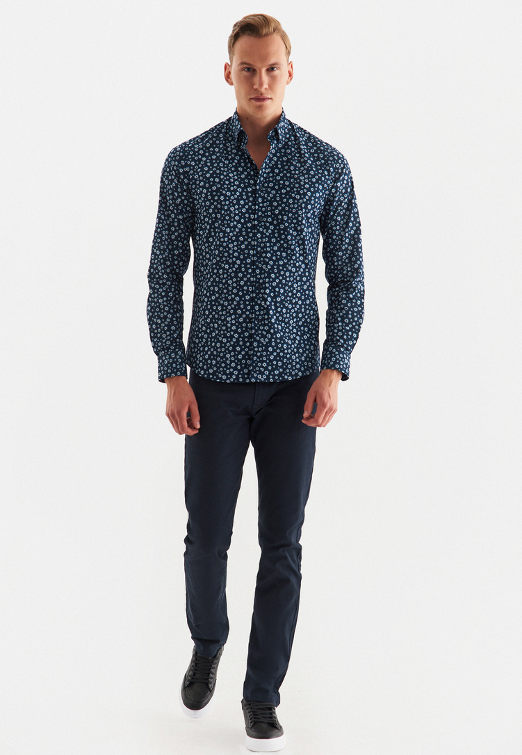 Koszula męska P22WF-1X-024-G-S