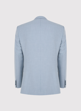 Jasnoniebieska marynarka garniturowa