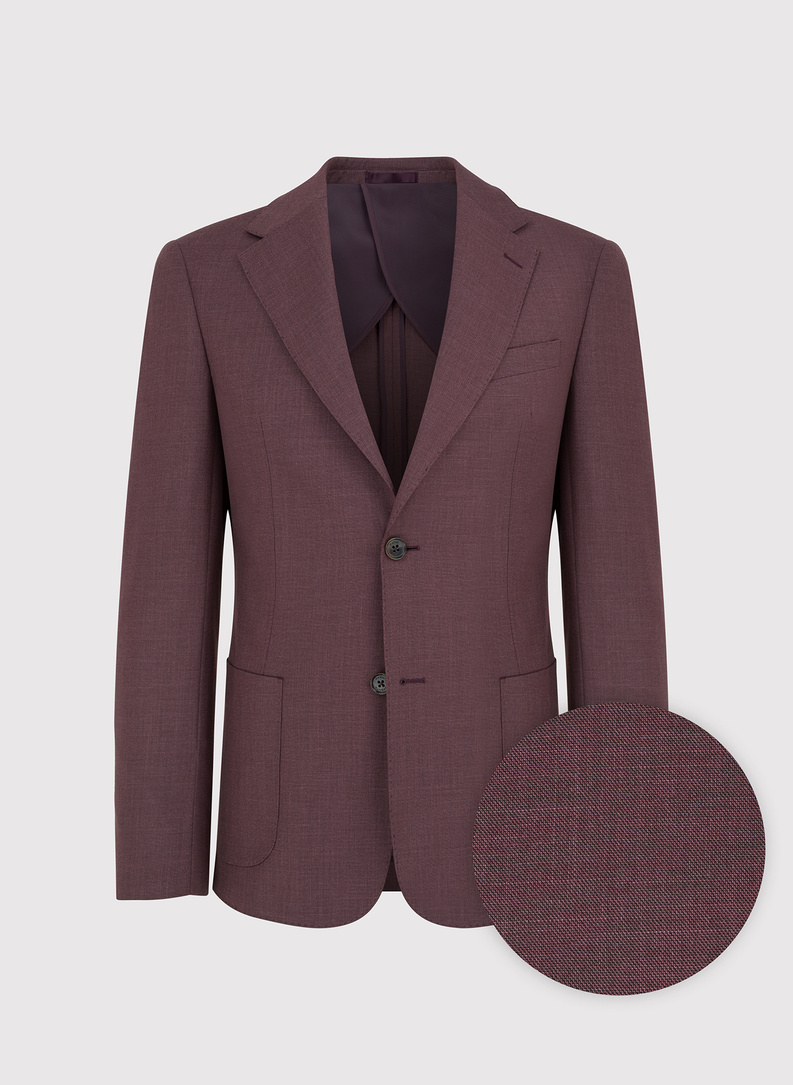 Casualowa gładka marynarka męska