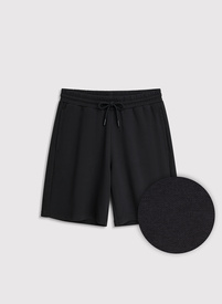 Czarne szorty dresowe