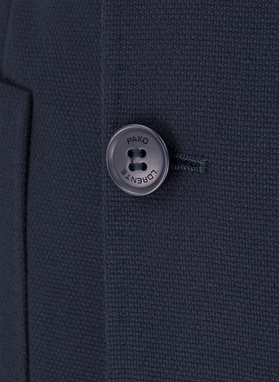 Granatowa dwurzędowa marynarka męska