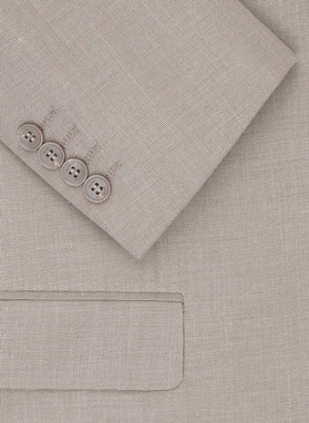 Beżowa marynarka męska