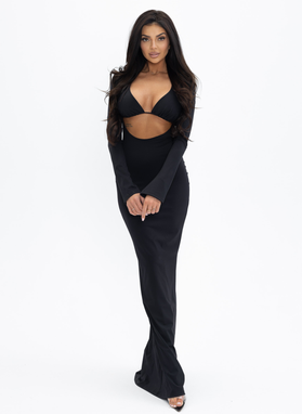 DEEP DESIRE DRESS czarna