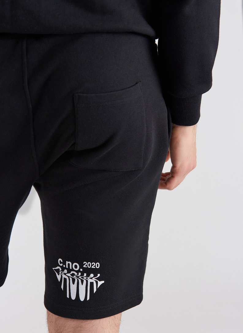 Czarne szorty oversize C21SF-WS-002-C