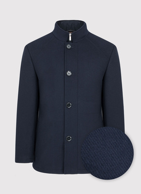 Granatowa klasyczna kurtka męska 