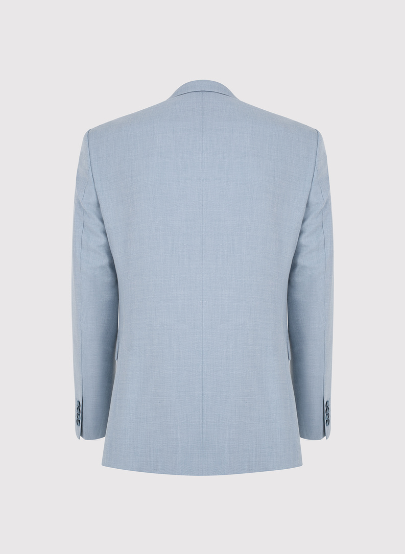 Jasnoniebieska marynarka garniturowa