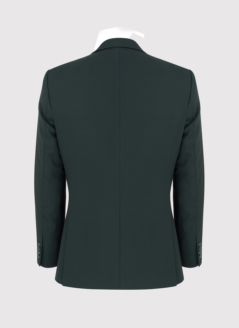 Elegancki zielony garnitur męski 