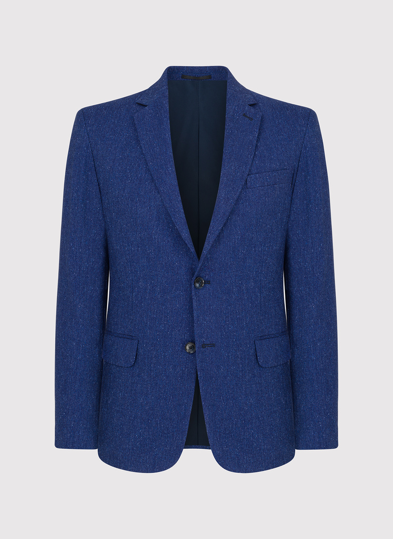 Niebieska marynarka męska