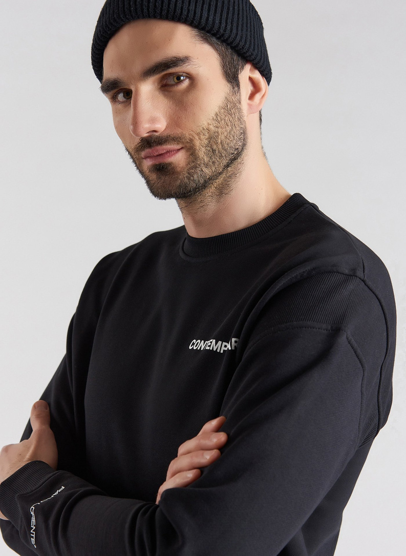 CZARNA BLUZA M21SF-2B-004-C