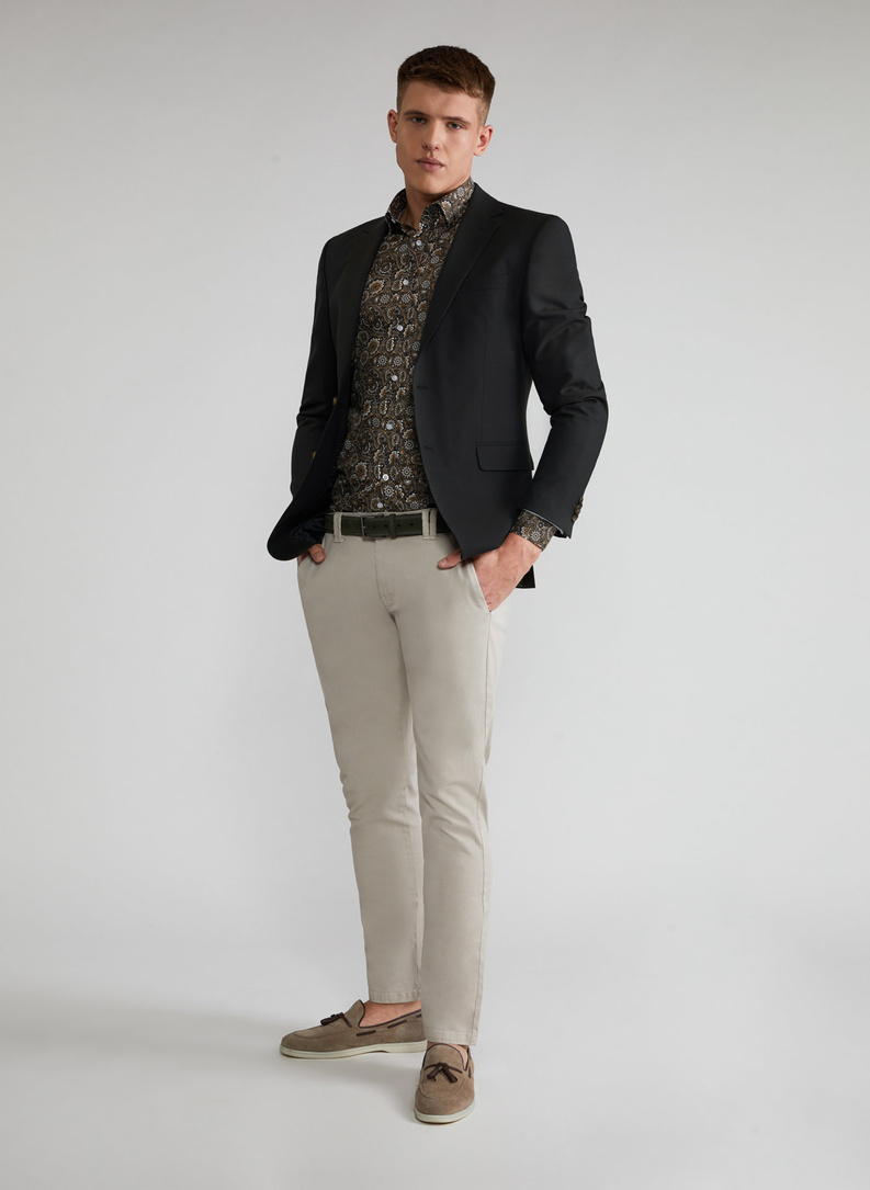 Koszula męska P21WF-1X-178-A-S