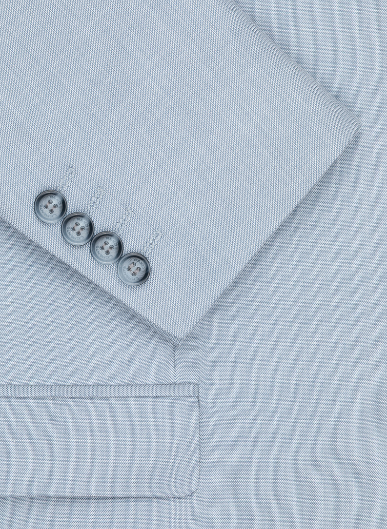 Jasnoniebieska marynarka garniturowa