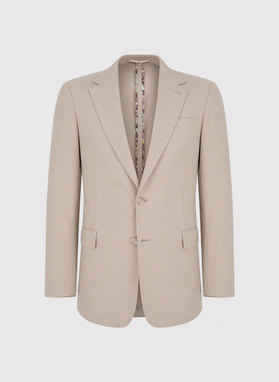 Beżowa marynarka męska