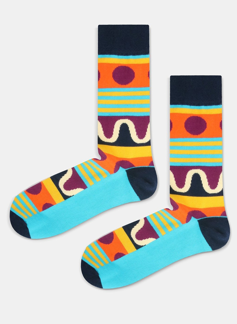 Skarpetki w szlaczek DTS-SX-342-X