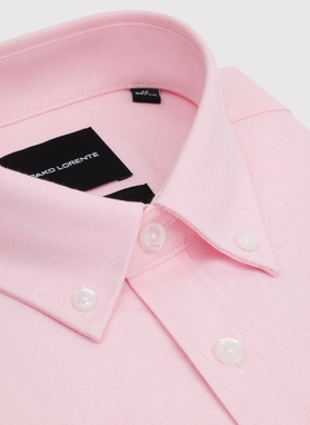 Różowa koszula męska