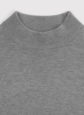 Półgolf męski w szarym kolorze