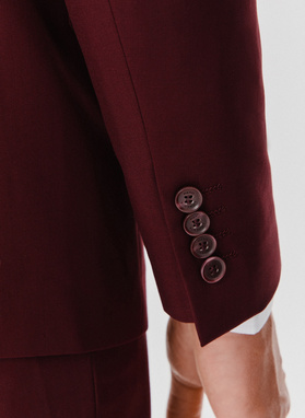 Marynarka garniturowa w kolorze burgundowym